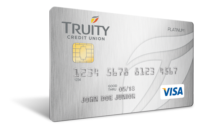Truity Credit Union's Platinum Rewards Card
