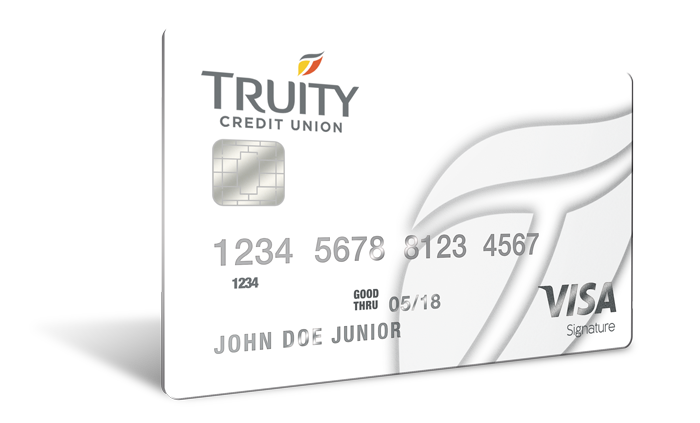 Truity Credit Union's Signature Rewards Card